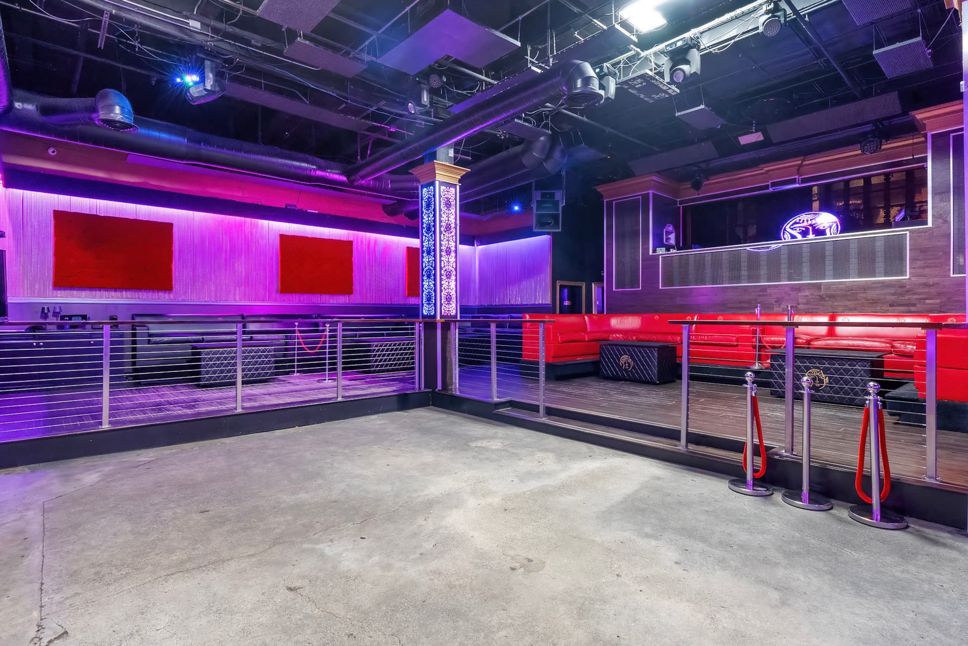 Sarajevo Nightclub VIP section